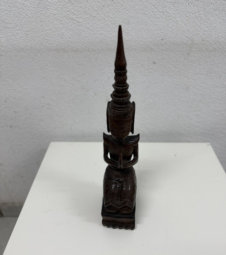 Handgeschnitzte holzfigur - handgeschnitzte,