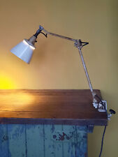 Midgard weiß Schreibtischlampe Gelenklampe Arztlampe lamp shabby Loft