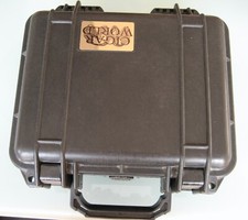 Reisehumidor "Cigar World" schwarz 18-36 Zigarren Akten Koffer mit Befeuchter