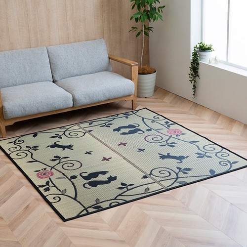 Igusa teppich katzendesign - teppich,