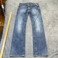 Replay Blue Jeans Mens 34x33