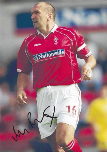 Neil ruddock signed - signed, swindon