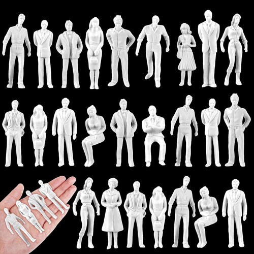 Miniatur figuren unbemalt - 1:25,