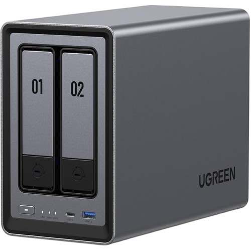 Ugreen nasync dxp2800 bay - ugreen, 2-bay