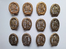 12 DRA Sportabzeichen, 9 in Bronze, 3 in Gold
