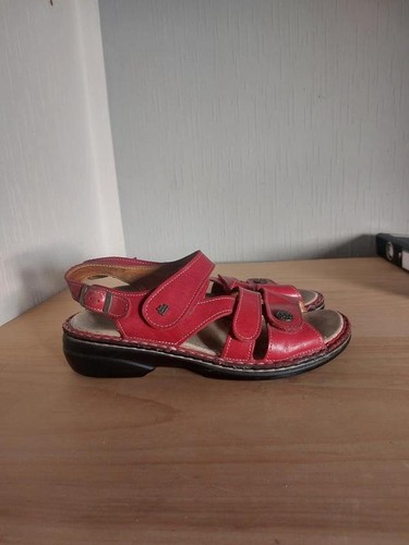 Women finn comfort heels red - comfort,