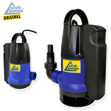 SCHMUTZWASSERPUMPE TAUCHPUMPE 230 VOLT GARTEN PUMPE WASSER MIT SCHWIMMERSCHALTER