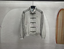 2025 New Adidas Originals Snake Year Limited Chinese Stand Collar Casual Jacket