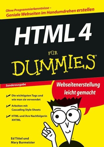 Html für dummies - html, buch