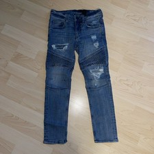 Blaue Jungs Skinny Fit Jeanshose Gr.134 H&M Neu
