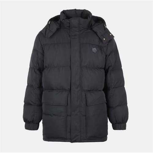 Maison kitsune hooded puffer - hooded,