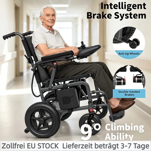 Faltbarer elektro rollstuhl - faltbarer,