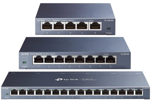 Link 16 ports gigabit - tp-link, 5,