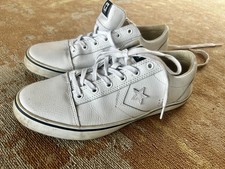 Converse leder sneaker weiß - converse,