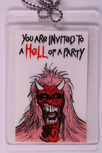 Iron maiden pass ticket - iron,