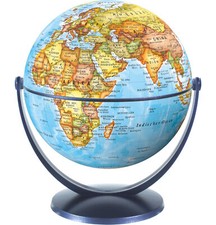 Stellanova 15cm Dreh Schwenk Globus Weltkugel Erdglobus politisch