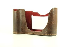 Leica SL cognac hard half leather case from Angelo Pelle, for Leica SL