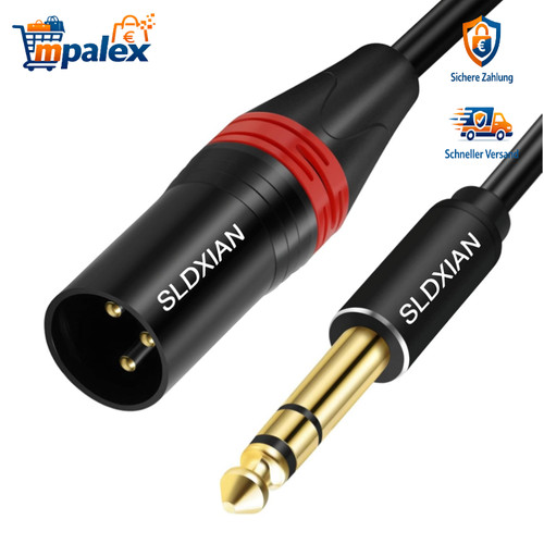Xlr auf klinke 35mm - xlr,