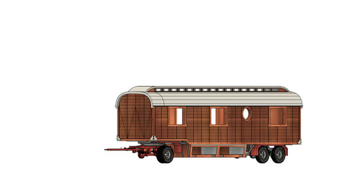 H0 schaustellerwagen - h0,