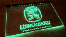 Löwenbräu Brauerei Bier Bayern 3D LED Leuchtschild Neonlicht Geschenk Bar Party 