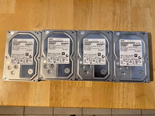 Four (4) HGST Hitachi 4TB 7.2K