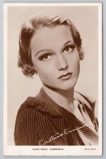 Constance Cummings RPPC Film