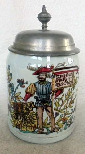 Alt bierkrug mettlach - alt,
