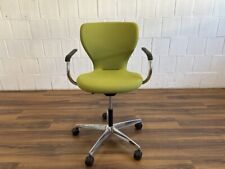 VS Konferenzstuhl grün chrom Besprechungsstuhl höhenverstellbar