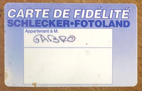 Schlecker fotoland treuekarte - schlecker,