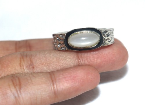 Sterlingsilber ring natur - sterlingsilber,