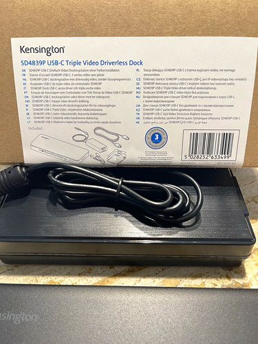 Kensington sd4839p usb - kensington, usb-c