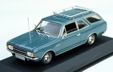 Opel Rekord C Caravan Bj. 1966-1972, mittelblau, Minichamps-Modell M. 1:43, OVP