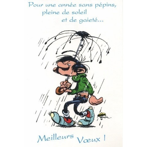 Postkarte dalix gaston lagaffe - postkarte,