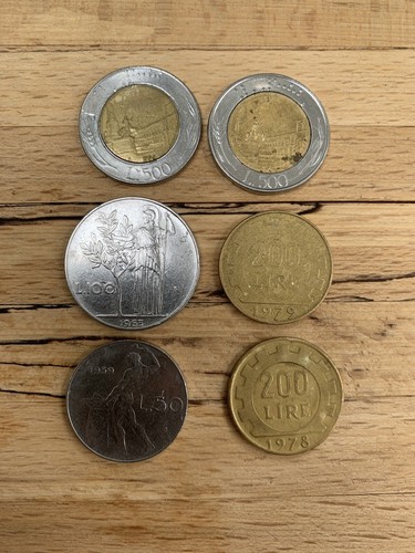 Italienische lire sammlung - lire,