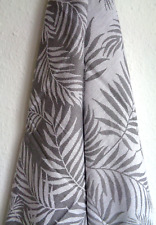 Geschirrtuch Blätter Motiv Grau Küchentuch Abtrockentuch 100% Baumwolle Neu