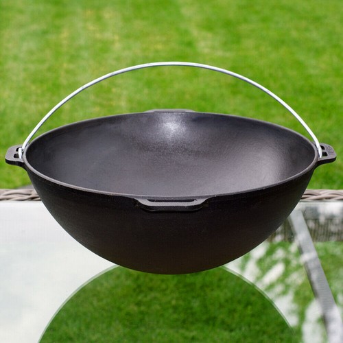 Brizoll gusseisen wok liter - gusseisen,