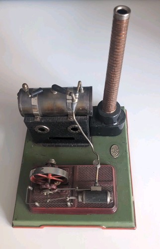 Alte dampfmaschine von f - dampfmaschine, j.f