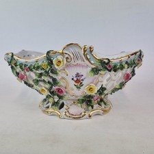 Vintage Korbschale aus