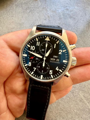 Iwc pilot chronograph iw377709 - chronograph,