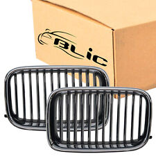 2x BLIC Chrom-Schwarz