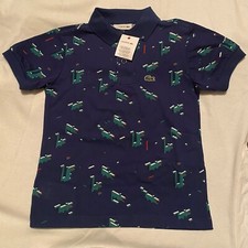 Lacoste Baby Polo Hemd Blau Neu mit Etikett