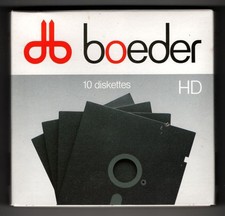 10 Disketten boeder 5 1/4" HD