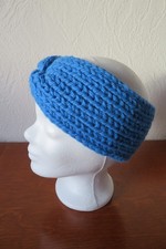 Stirnband handgestrickt Markenwolle mit Alpakaanteil