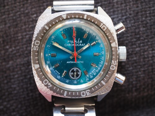 Toller ddr ruhla chronograph - toller,