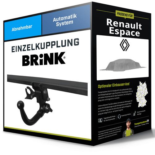 Abnehmbare anhängerkupplung - abnehmbare,