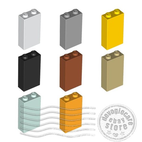 Lego 22886 stein 1x2x3 - 22886, farben
