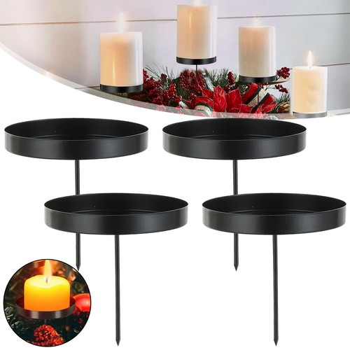 4xkerzenhalter adventskranz - 4xkerzenhalter,