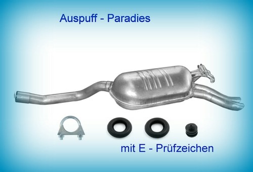 Endschalldämpfer für