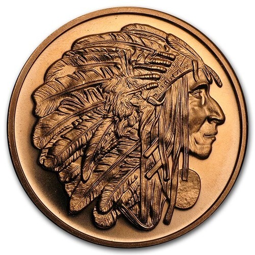 Unze 999 kupfer indian - kupfer,