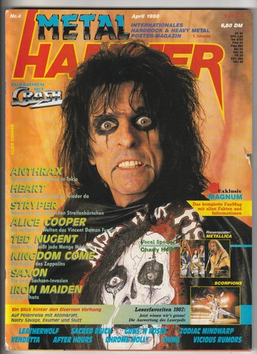Metal hammer 4 1988 alice - ✪,